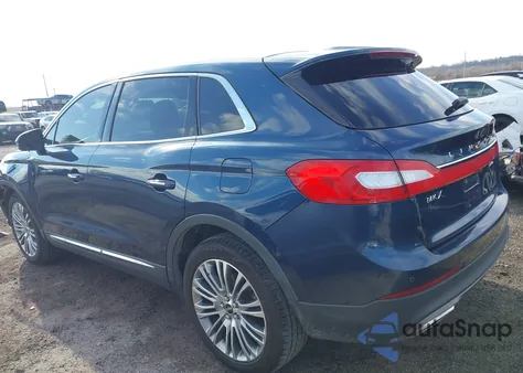 2017 Lincoln Mkx Reserve z USA, uszkodzony, nr VIN 2LMPJ8LR7HBL18602